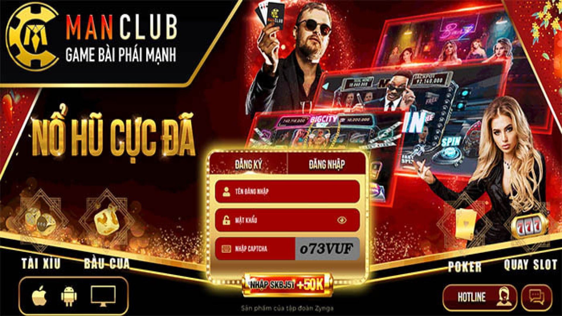 Đăng ký tài khoản, gia nhập thành viên Manclub