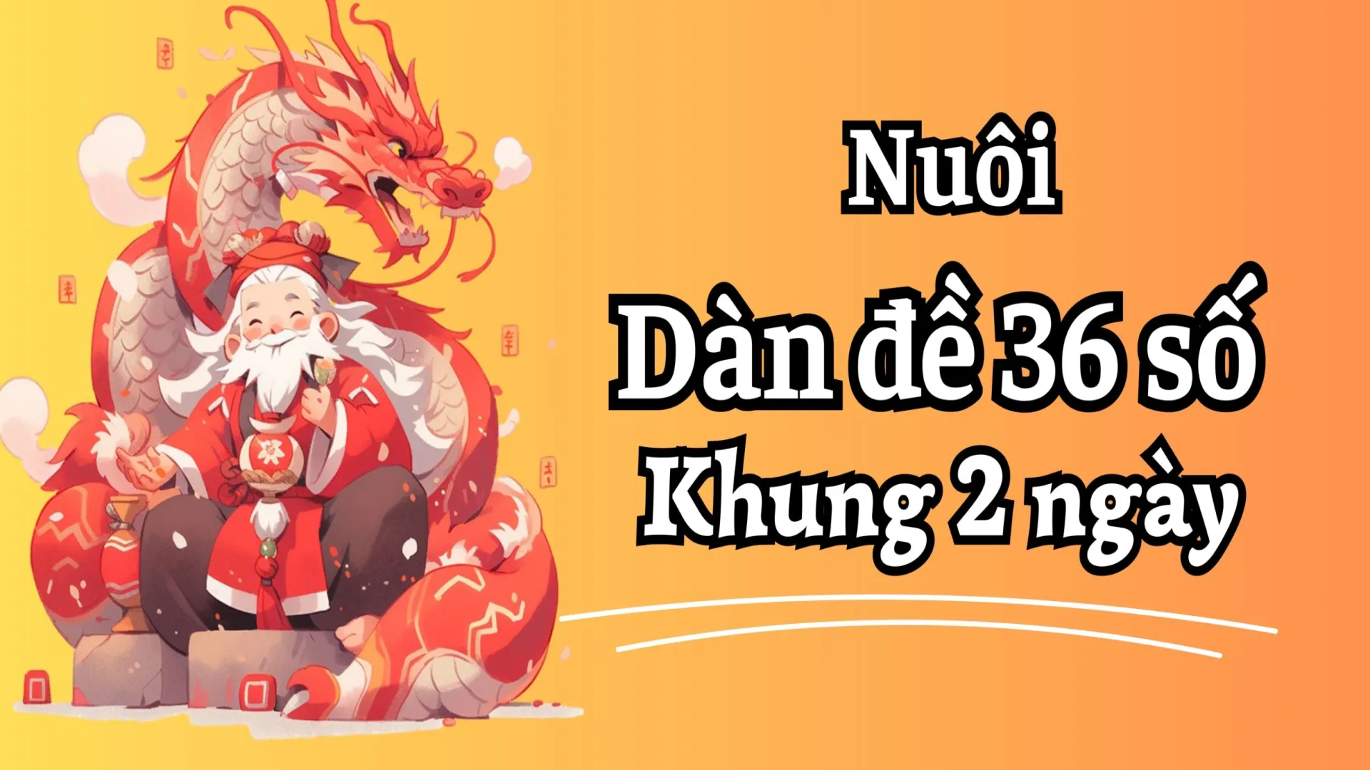 Nuôi dàn đề 36 số khung 2 ngày Manclub