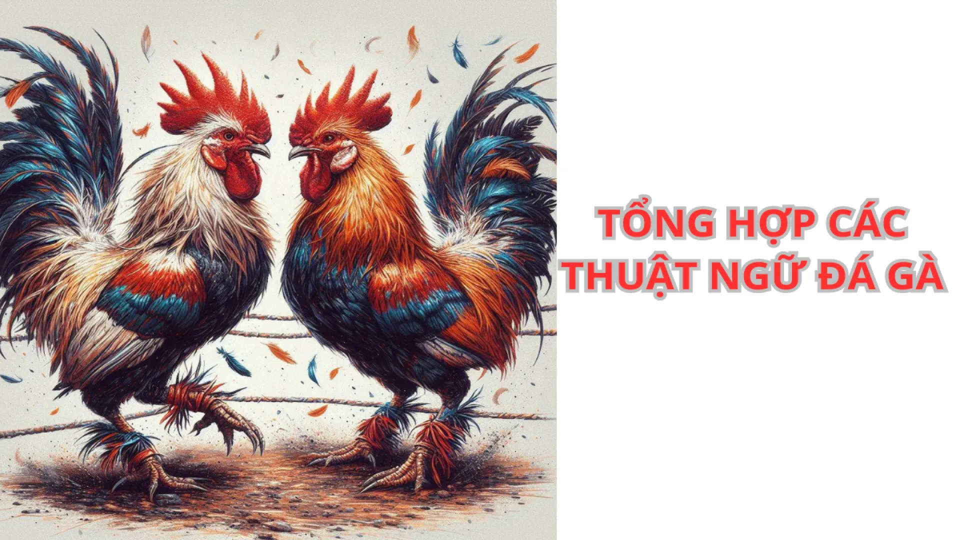 Những thuật ngữ phổ biến trong đá gà Manclub